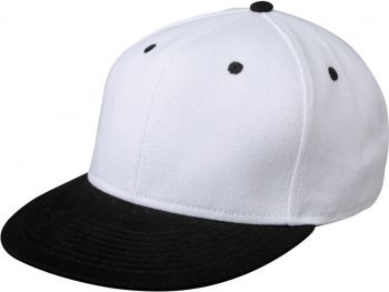 Myrtle Beach | 6 panelová Pro kšiltovka white/black onesize