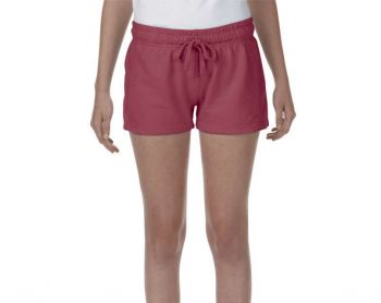 LADIES' FRENCH TERRY SHORTS Crimson L