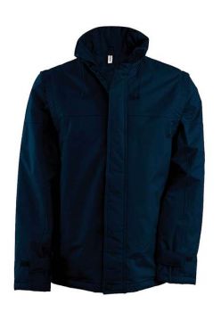 FACTORY - DETACHABLE SLEEVED BLOUSON JACKET Navy L