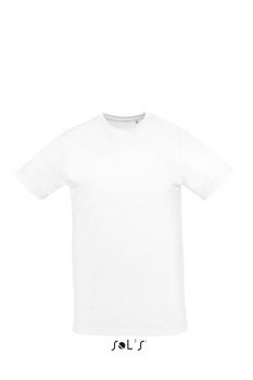 SOL'S SUBLIMA - UNISEX ROUND COLLAR T-SHIRT FOR SUBLIMATION White M