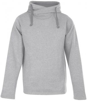 Promodoro | Pánská mikina s kapucí "Kasak" heather grey M