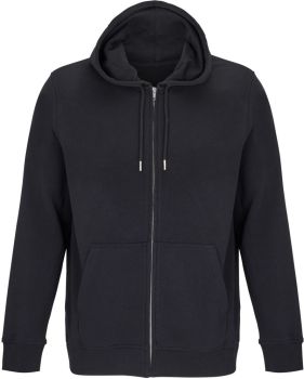 SOL'S | Unisex mikina s kapucí z těžké bavlny black L