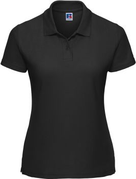 Russell | Dámské piqué polo black M