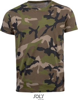 SOL'S | Pánské maskáčové tričko camo M