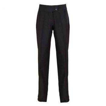 LADIES' 'IRIS' STRAIGHT LEG TROUSERS Black 12