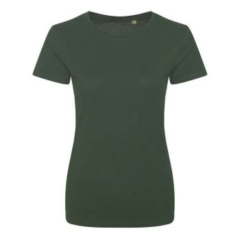 CASCADES ORGANIC WOMEN'S TEE Bottle Green M