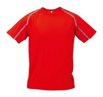 Fleser sport T-shirt red , grey S