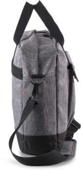 LAPTOP BAG Grey Twill/Black U