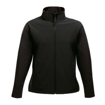 ABLAZE WOMEN'S PRINTABLE SOFTSHELL Black/Black 2XL