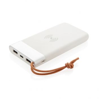 Bezdrôtová powerbanka Aria 8 000 mAh 5W biela