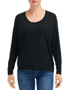 WOMEN'S FREEDOM LONG SLEEVE TEE Black M