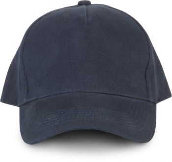 5 PANELS ORGANIC COTTON CAP Navy U