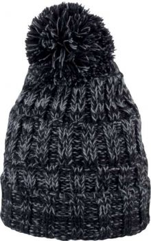 BOBBLE BEANIE Black Twist U