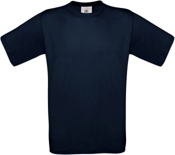 B&C | Tričko navy 4XL