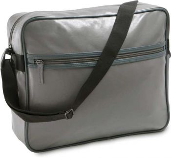 MESSENGER BAG Slate Grey/Petrol Blue U