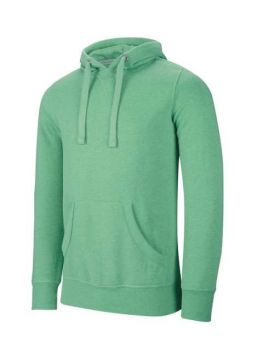 MEN'S MELANGE HOODED SWEATSHIRT Green Heather 2XL