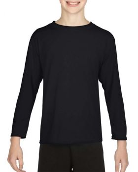 PERFORMANCE® YOUTH LONG SLEEVE T-SHIRT Black S