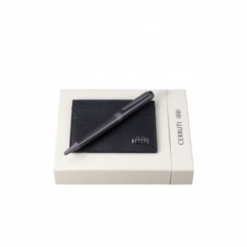 Set CERRUTI 1881 (ballpoint pen & card holder)