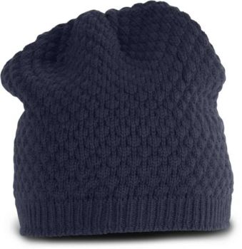 SNOWBALL KNIT BEANIE Patriot Blue U