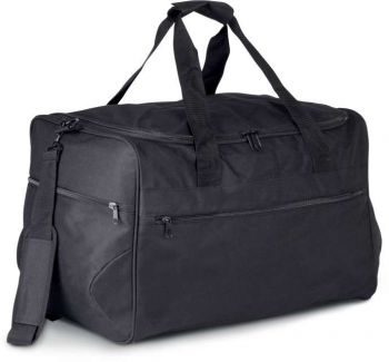 TRAVEL BAG WITH BUILT-IN SHELVES Black U