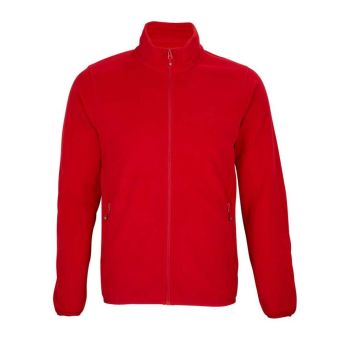 SOL'S FACTOR MEN - MICROFLEECE ZIP JACKET Red S