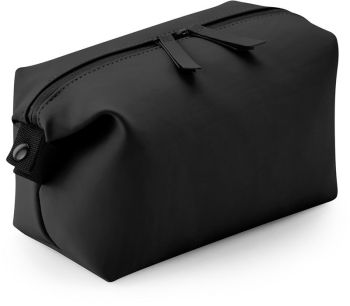 BagBase | Toaletní taška matné PU black onesize