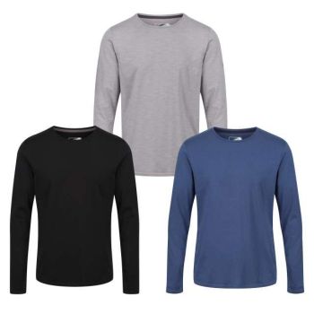 ESSENTIALS 3 PACK LS T SHIRT Assorted 2XL