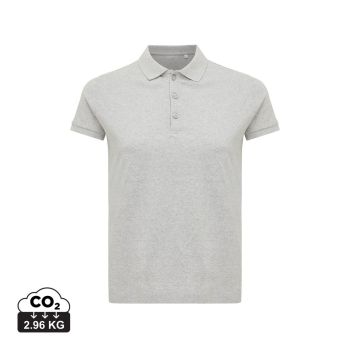 Dámske polo tričko Iqoniq Yosemite z recykl. bavlny heather grey