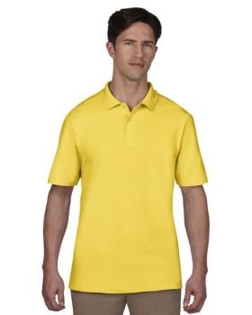 ADULT DOUBLE PIQUÉ POLO Lemon Zest S