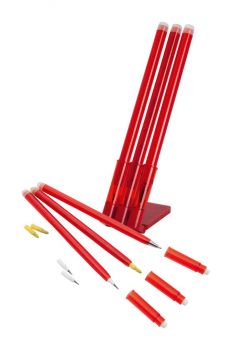 Zibo pen set red