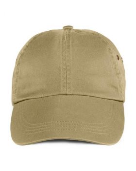 SOLID LOW-PROFILE TWILL CAP Khaki U