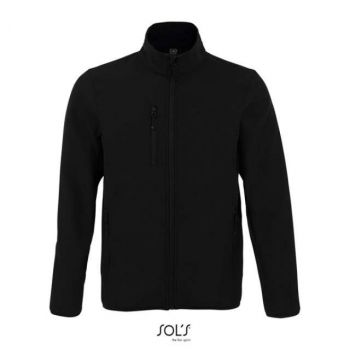 SOL'S RADIAN MEN - SOFTSHELL ZIP JACKET Black L