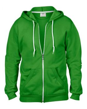 ADULT FULL-ZIP HOODED FLEECE Green Apple S