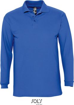 SOL'S | Piqué polo s dlouhým rukávem royal blue XL