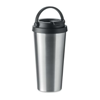 HAEN Dvoustěnný nerez hrnek 500 ml matt silver