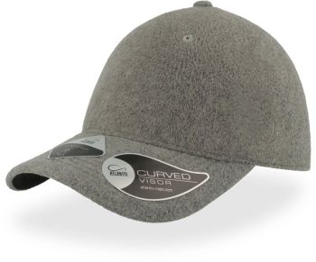 Atlantis | 1 panelová baseballová kšiltovka "Uni-Cap Fleece" grey L/XL