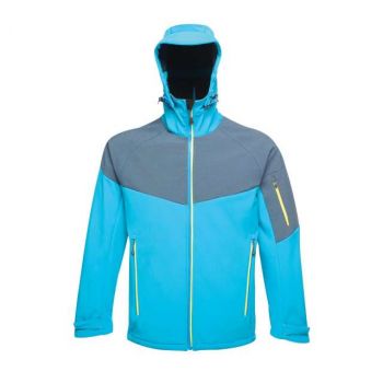 X-PRO DROPZONE II - REFLECTIVE LAYER SOFTSHELL Methyl Blue/Bluewing 3XL