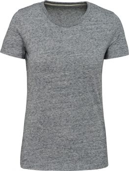 Kariban | Dámské vintage tričko slub grey heather XXL