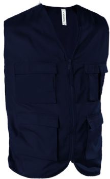 Kariban | Multifunkční vesta navy 4XL