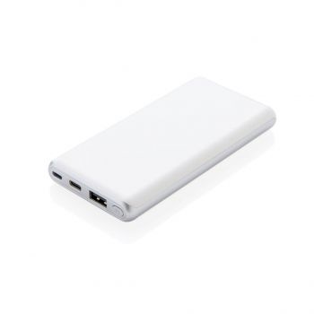 Super rýchla PD powerbanka 10 000 mAh biela