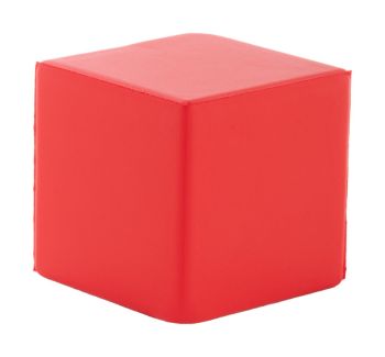 Cubix antistresová loptička red