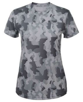 WOMEN'S HEXOFLAGE™ PERFORMANCE T-SHIRT Camo Silver M