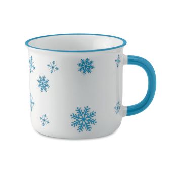 SONDRIO MUG Vintage vánoční hrnek turquoise