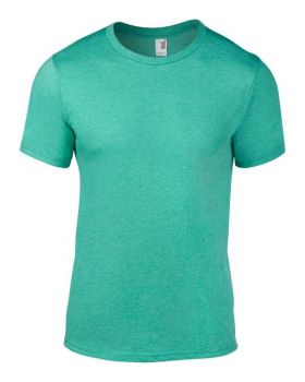 ADULT LIGHTWEIGHT TEE Heather Green XL