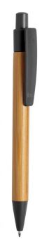 Sydor bamboo ballpoint pen black , natural