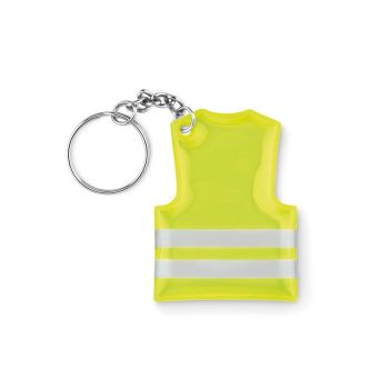 VISIBLE RING Klíčenka neon yellow