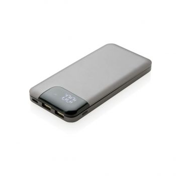 Swiss Peak powerbanka 8 000 mAh sivá