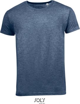 SOL'S | Pánské tričko heather navy S