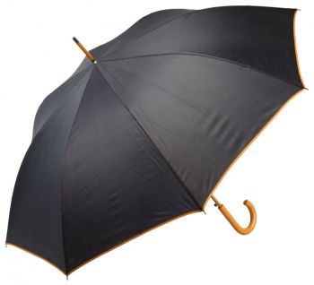 Cumulus umbrella black , orange