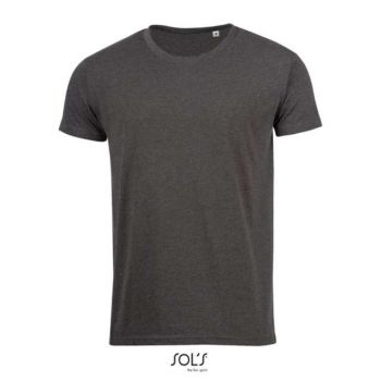 SOL'S MIXED MEN - ROUND NECK T-SHIRT Charcoal Melange 2XL